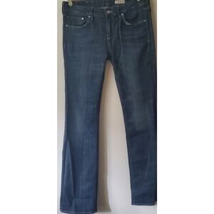 &Loyal Jeans Womens Jeans Bootcut Dark Blue Size 33x34 EUC &Loyal H&M